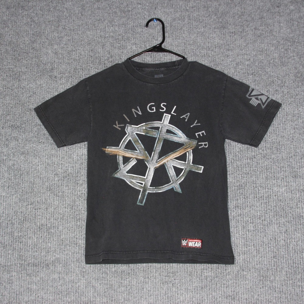 Vintage Kids WWE Seth Rollins Kingslayer Burn It Down Graphic T Shirt Size S